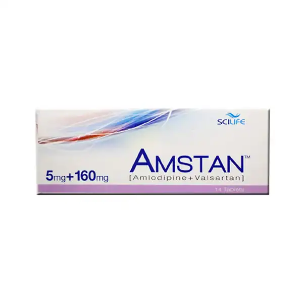 Amstan 5-160mg Tablets 14s (pack Size 1x14s)